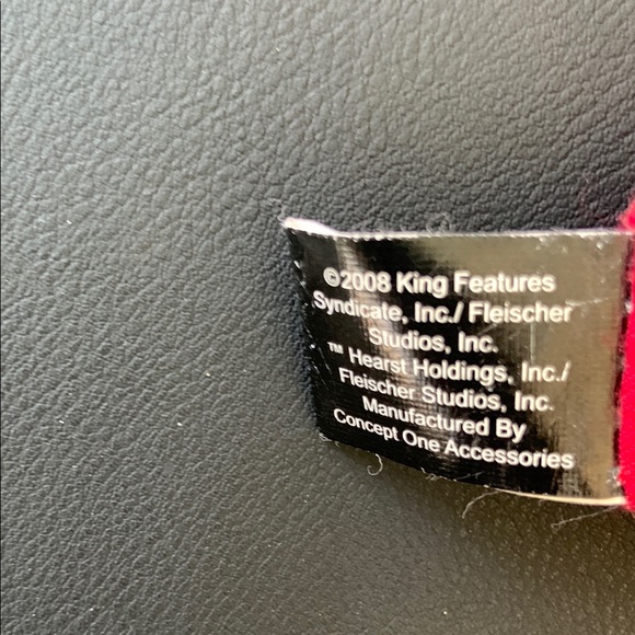 Betty Boop Red Heart Print Canvas Tote Bag Retro Y2K - Picture 7 of 16